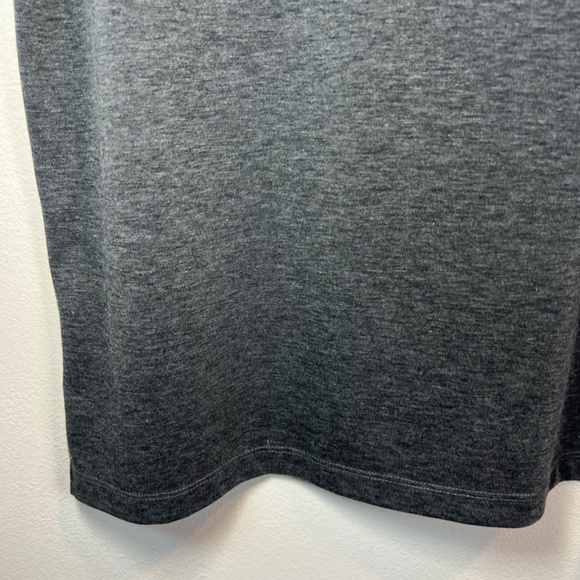 Nike Golf TR Dry Striped Polo Shirt Gray Short Sleeve DriFit Standard Fit Medium - Picture 10 of 11